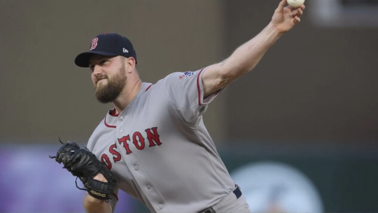 Red Sox blank Athletics 7-0 as Crochet strikes out 10, Story and Narváez homer